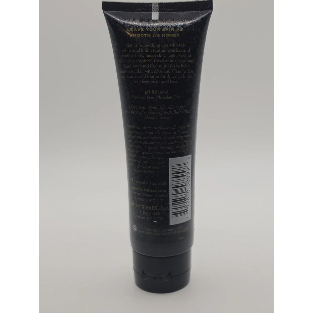 Burt's Bees Natural Skin Care for Men Aftershave 2.5 fl oz NEW Sealed